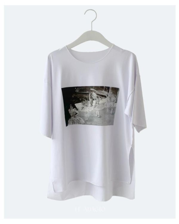 韓國Le Adagio - 機能型芭蕾T-shirt (兩色) 