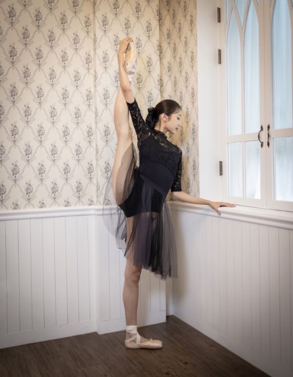 韓國iilaire - Camila五分袖款舞衣 (兩色) 