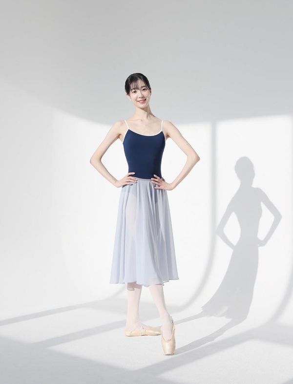 韓國messiah - 360 Degree Chiffon舞裙 (Ash Blue) 