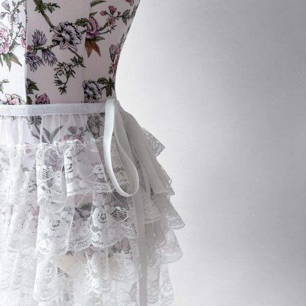 韓國yoora - Scarlett蕾絲舞裙 (兩色) 