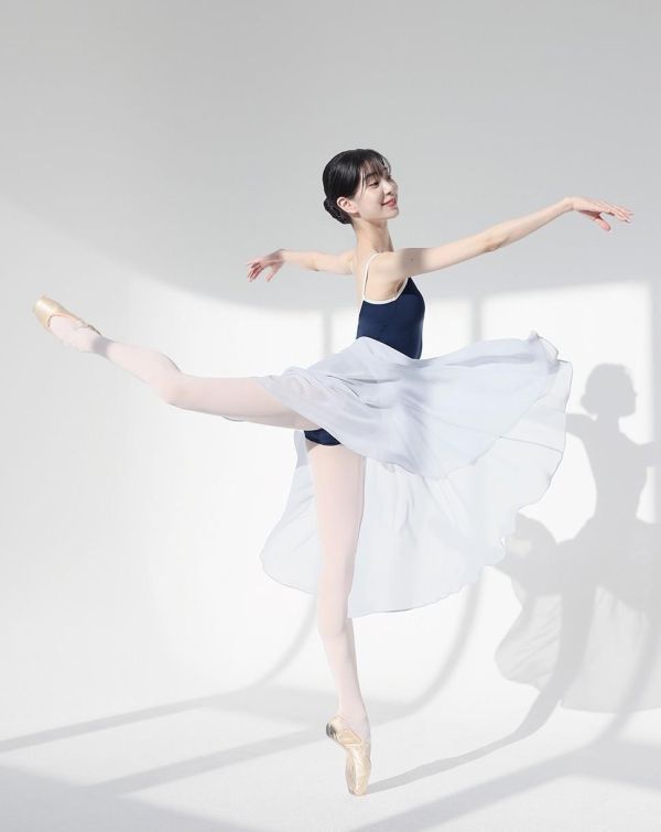 韓國messiah - 360 Degree Chiffon舞裙 (Ash Blue) 