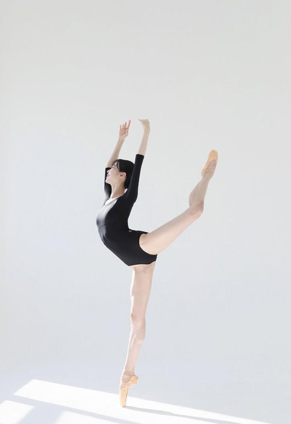 韓國messiah - Aria七分袖黑色舞衣 