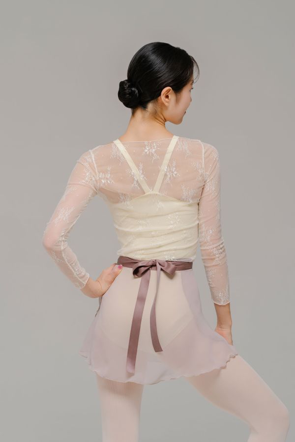 韓國Ballessimo - V Back Strap舞衣 (兩色) V-백 