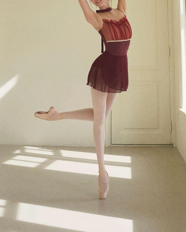 韓國Etruah - Kamiyu芭蕾舞衣 (Wine) 