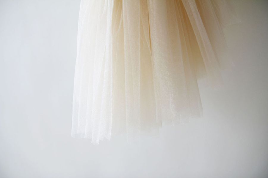 韓國Soulier Rouge - Anne Mini Tutu舞裙 (VANILLA CREAM) 