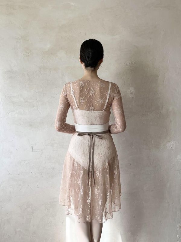 韓國Degage - Ameli中長版舞裙 (Brick rose) 