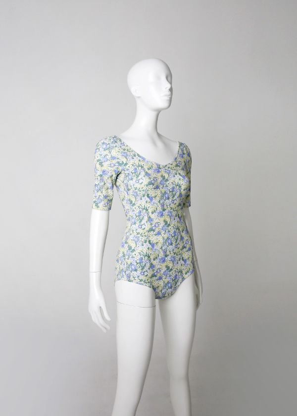 韓國LEVDANCE -  jane floral五分袖舞衣 (兩色)  제인 