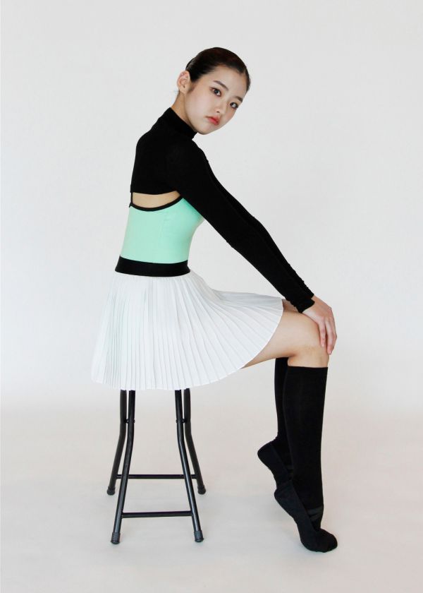 韓國POTA - 2 leotard吊帶舞衣 (Melon) 