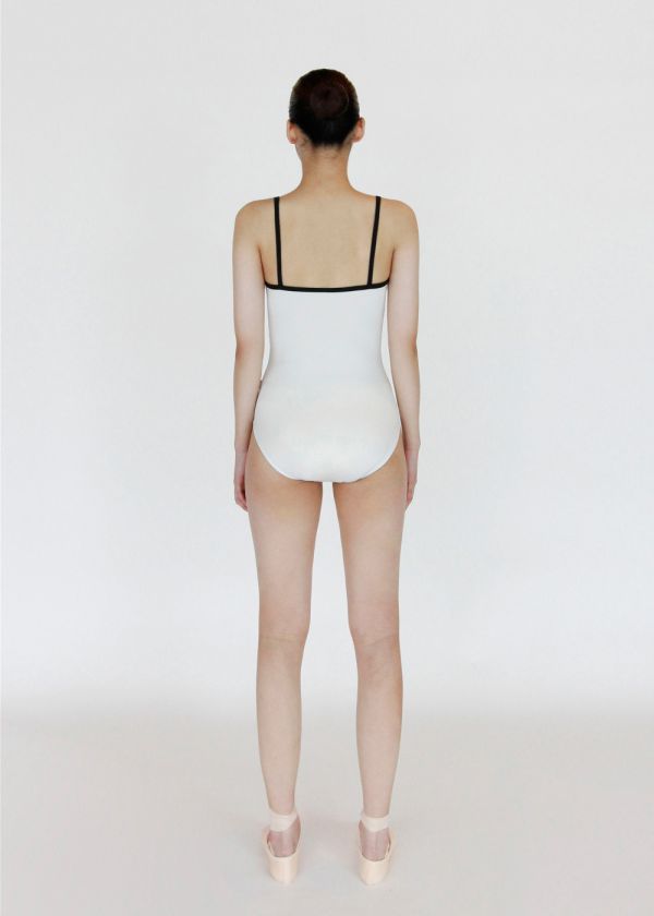 韓國POTA - 2 leotard吊帶舞衣 (Cream) 