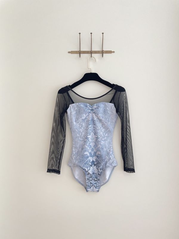 韓國iilaire - NEW Antique七分袖舞衣 (Blue) 