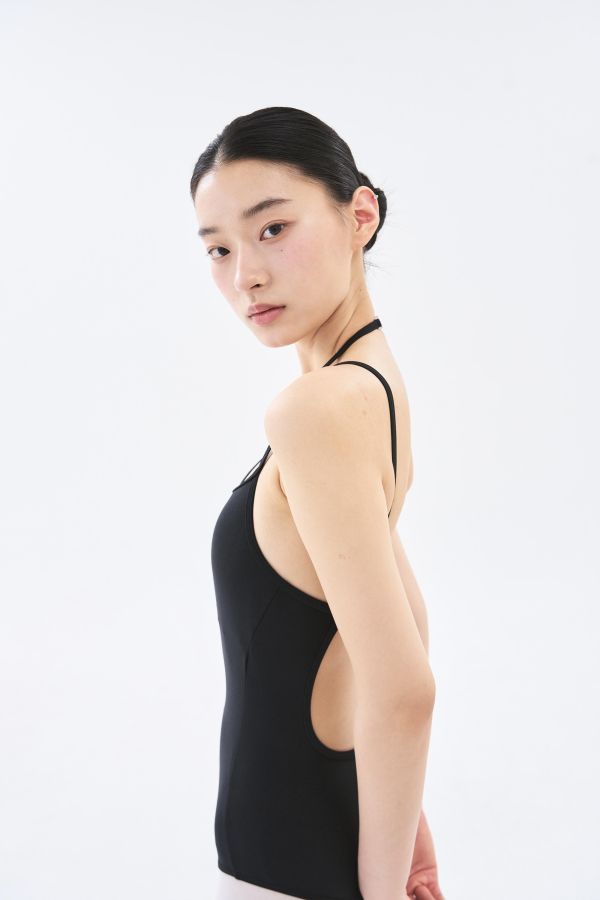 韓國toitoi - Double Strap舞衣 (Black) 