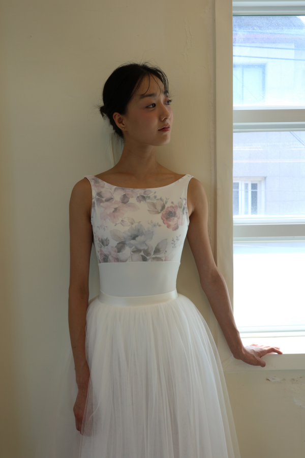 韓國LEVDANCE - Louise boatneck舞衣 (兩色) 루이즈 