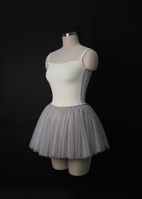 韓國LEVDANCE - 訂製款 Charmant Petit tutu ( LIGHT GREY) 