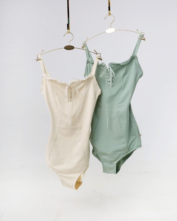 韓國LEVDANCE - Charlotte細肩帶舞衣 (兩色) 샬롯 