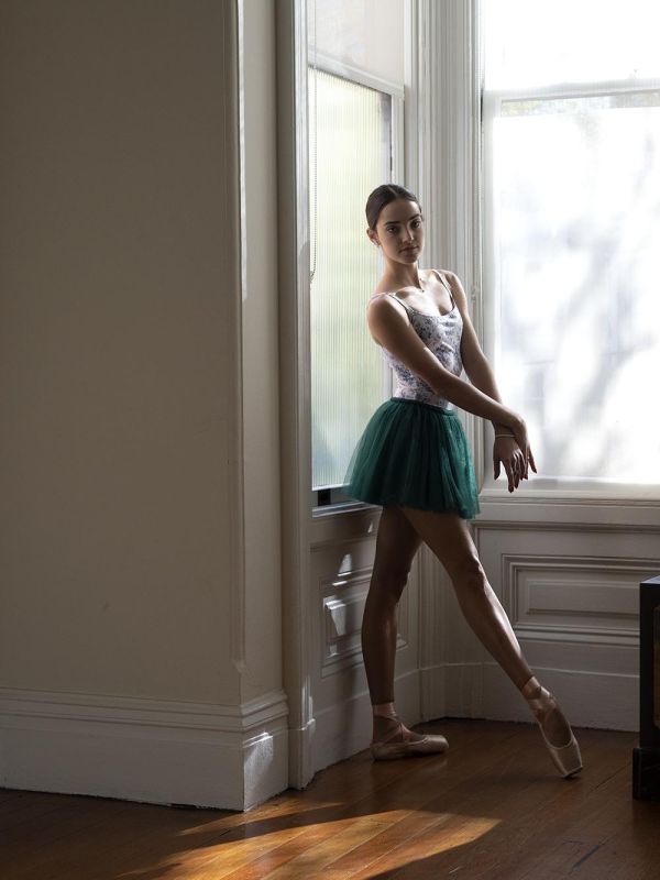 韓國LEVDANCE - 訂製款 Charmant Petit tutu (ROYAL GREEN) 