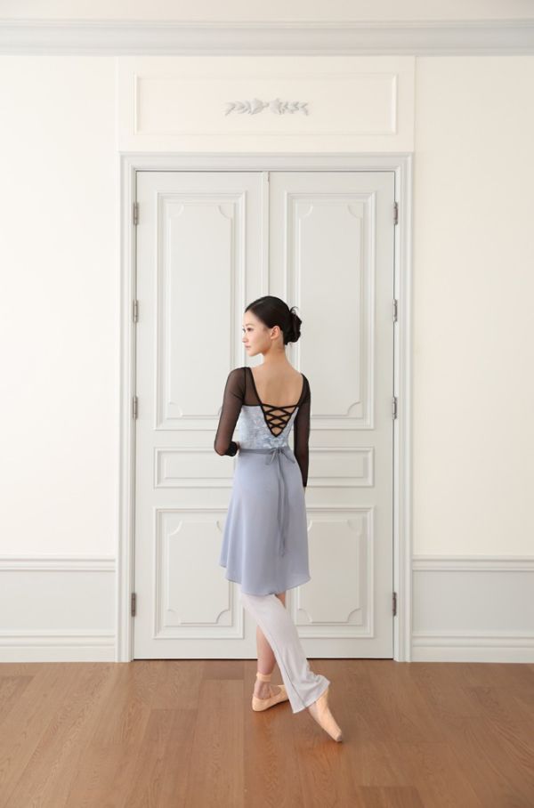 韓國iilaire - NEW Antique七分袖舞衣 (Blue) 