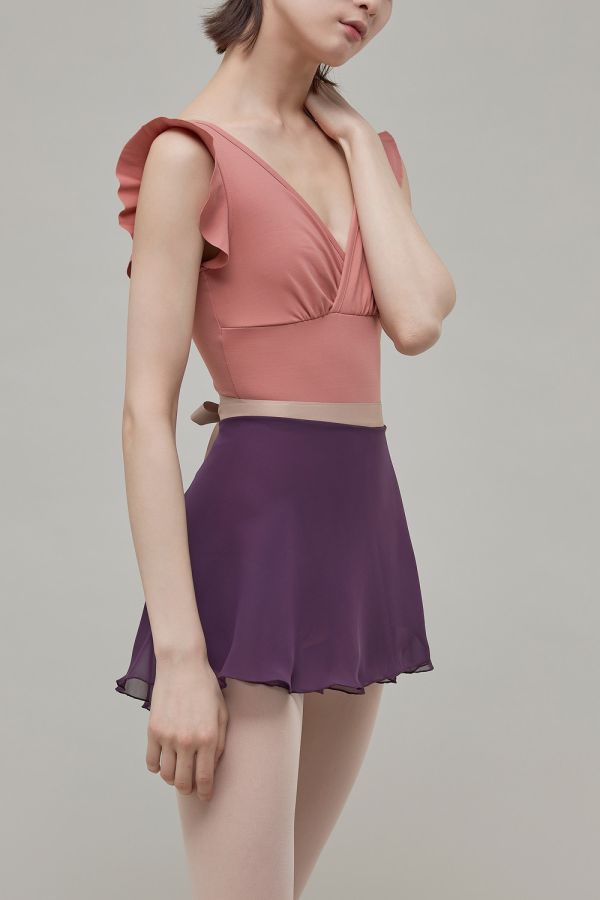 韓國Ballessimo - Grape寬綁帶舞裙 (그레이프) 