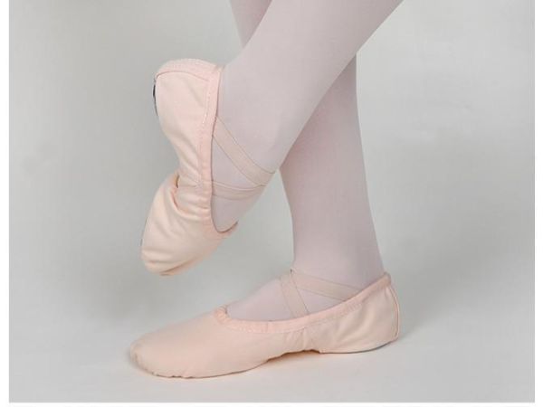 韓國E Ballet - Allonge SM1帆布兩點芭蕾舞鞋 