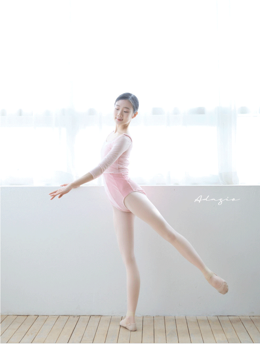 韓國Le Adagio - Glory舞衣 (肩帶可調、兩色) 