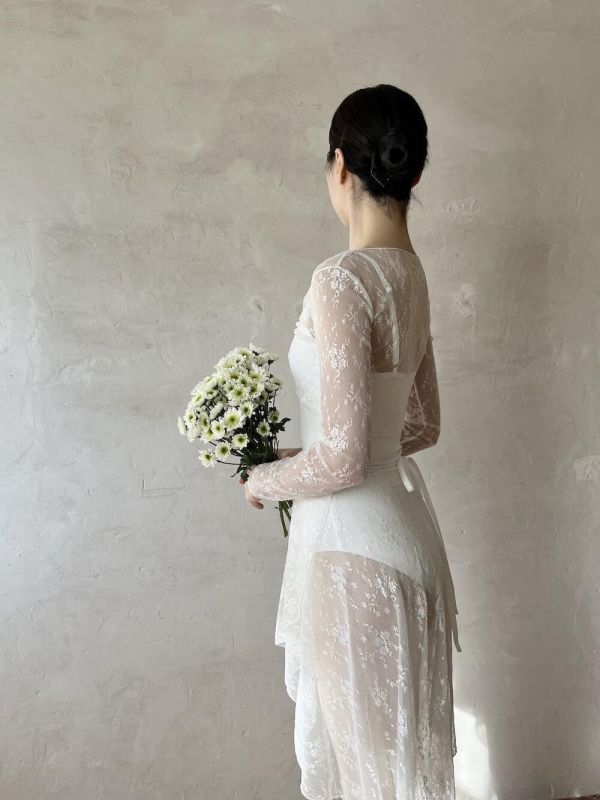 韓國Degage - Ameli中長版舞裙 (White) 