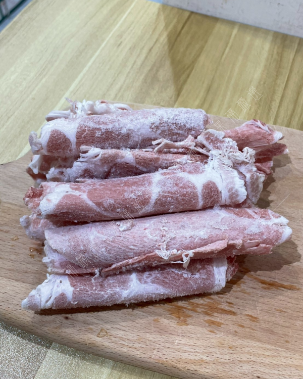 梅花豬火鍋肉片 