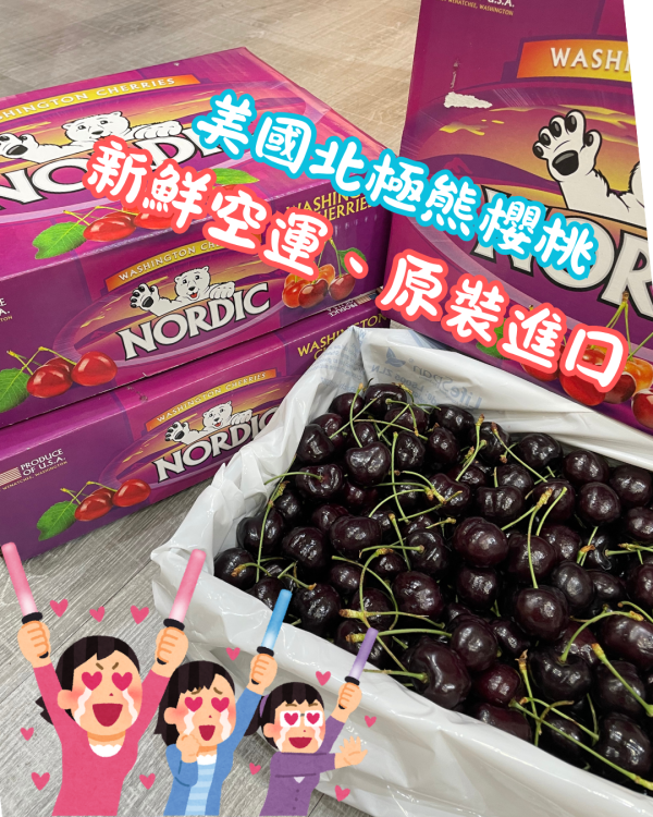 北極熊黑珍珠櫻桃 