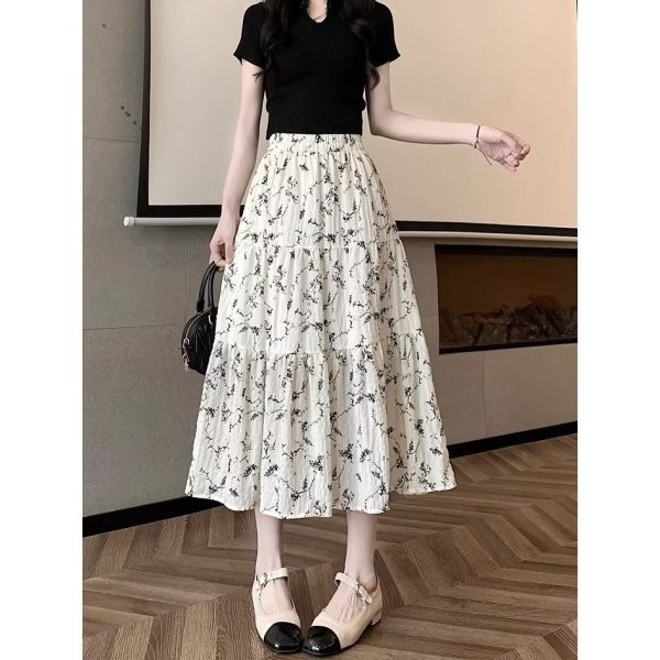 甜美夏季新款碎花長裙 甜美夏季新款碎花長裙