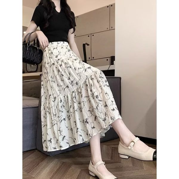 甜美夏季新款碎花長裙 甜美夏季新款碎花長裙