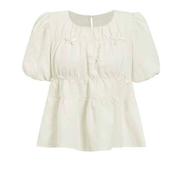 甜美蝴蝶結娃娃裝上衣 蝴蝶結娃娃裝上衣