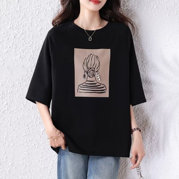 簡約寬鬆韓系時尚上衣 