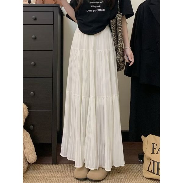 高質感超美百褶雪紡長裙 百褶雪紡長裙