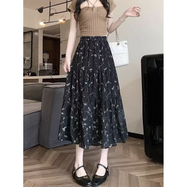 甜美夏季新款碎花長裙 甜美夏季新款碎花長裙