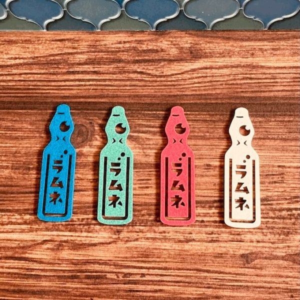 きのこ社 彈珠汽水屋台 紙製夾子組 木日社,日本文具,日本選物,きのこ社,Kinokosya,ラムネ,汽水主題文具,屋台風文具,紙製夾子,日本製文具,環保文具,昭和復古,夏日祭典,文具雜貨,設計文具,創意文具,懷舊風文具,昭和風小物,文具控必收,木日社選物