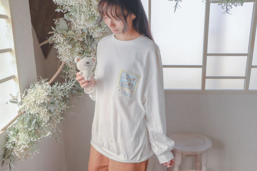 日本Hi Hey Hooo 自動販賣機長版T 附玩偶 長版T,日本HiHeyHooo,男女可穿,春季新款