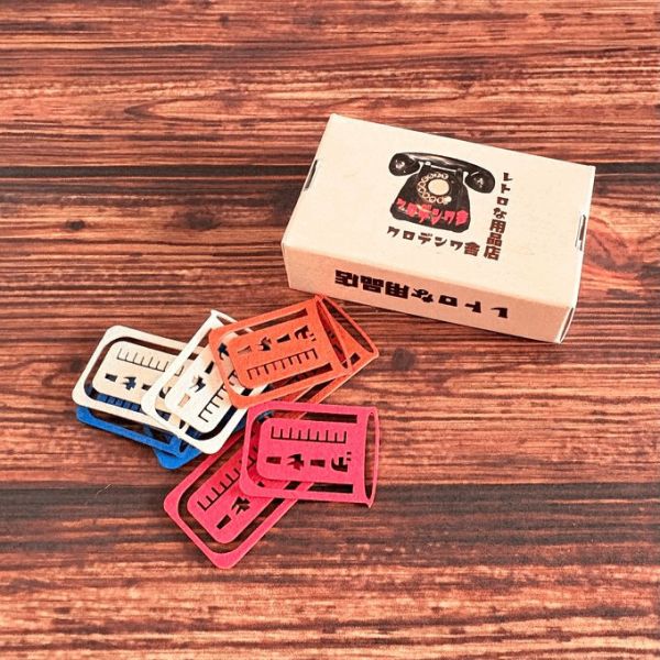 きのこ社 理科室燒杯 紙製夾子組 木日社,日本文具,日本選物,きのこ社,Kinokosya,クロデンワ舎,理科室文具,ビーカー,燒杯造型,紙製夾子,日本製文具,環保文具,復古文具,昭和風文具,文具雜貨,設計文具,創意文具,懷舊風,木日社選物,理科風小物