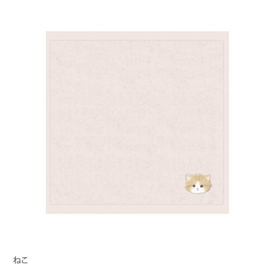 Q-lia 小動物刺繡方巾 毛巾手帕 Qlia, 小動物, 動物刺繡, 貓咪毛巾, 兔子手帕, 比熊小物, 長尾山雀, 可愛毛巾, 吸水手巾, 日本設計, 隨身手帕, 療癒小物
