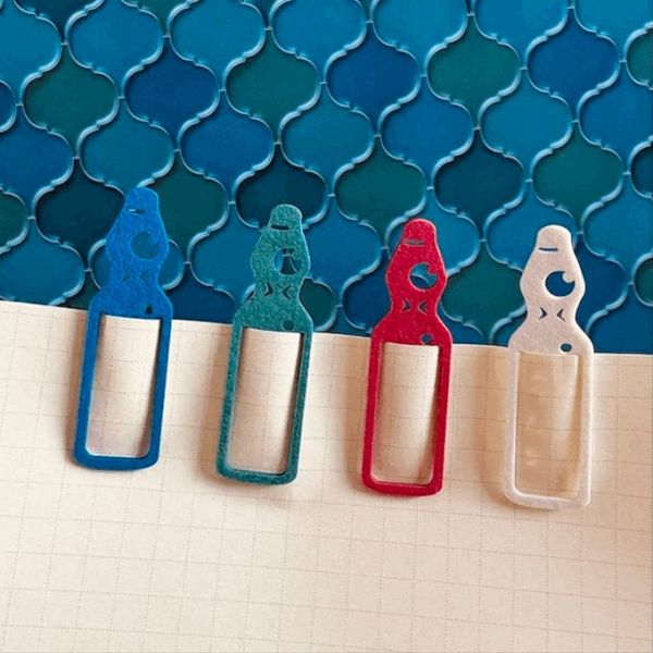 きのこ社 彈珠汽水屋台 紙製夾子組 木日社,日本文具,日本選物,きのこ社,Kinokosya,ラムネ,汽水主題文具,屋台風文具,紙製夾子,日本製文具,環保文具,昭和復古,夏日祭典,文具雜貨,設計文具,創意文具,懷舊風文具,昭和風小物,文具控必收,木日社選物