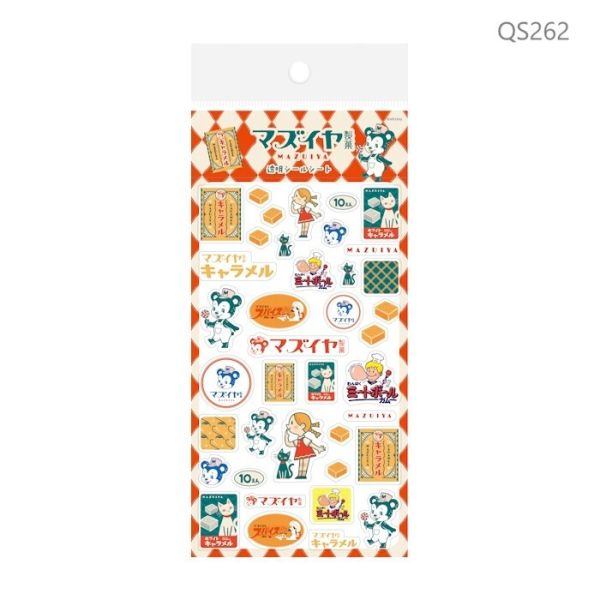 古川紙工 ob1toy 昭和復古風透明貼紙 透明貼紙,古川紙工,ob1toy,日本貼紙