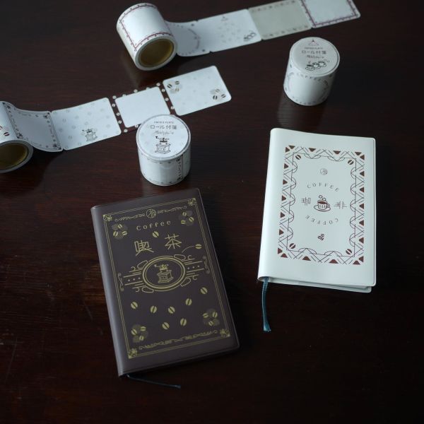 Papier Platz 福わけはん Pocket Note 口袋手帳 PapierPlatz,福わけはんこ,咖啡筆記本,日系選物,口袋筆記本