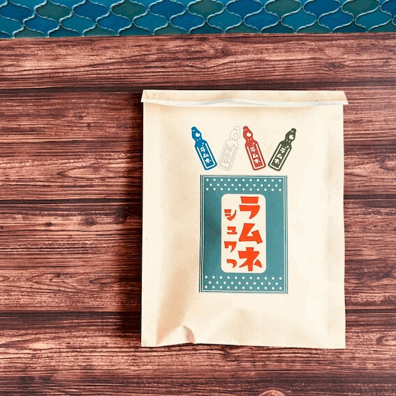 きのこ社復古汽水屋風信封袋 木日社, 日本製文具, 復古設計, 縁日風, 汽水屋信封袋, 紙物控, 禮物包裝, 手帳素材, 懷舊可愛, 文具收藏, 紙膠帶搭配, 日系雜貨