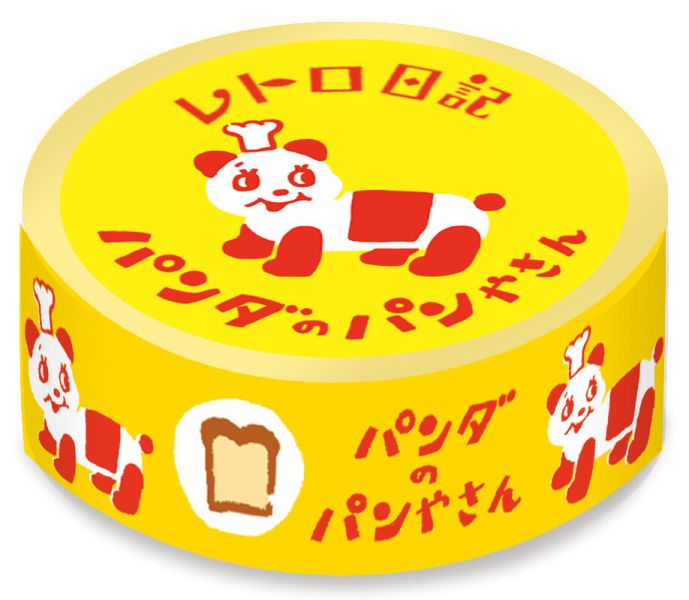 古川紙工 レトロ日記 紙膠帶｜昭和復古甜點日常 古川紙工, レトロ日記, 昭和風紙膠帶, 復古風文具, 日本紙膠帶, 手帳裝飾, 膠帶拼貼, 木日社選物, 日系選品, 文具控愛用品, 甜點膠帶