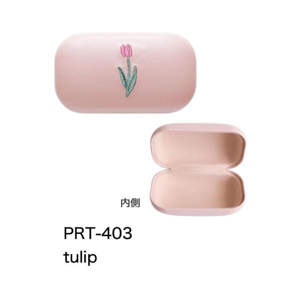 EL COMMUN  PRINTEMPS 花卉系列眼鏡盒、收納盒 Printemps, プランタン, 收納盒, 眼鏡盒, 飾品收納盒, 小物收納, 常備藥收納, 合皮收納, 刺繡設計, 刺繡雜貨, 日系雜貨, 文青雜貨, 質感小物, 收納控, 禮物推薦, 大人可愛, 新品推薦, 療癒小物, 生活雜貨