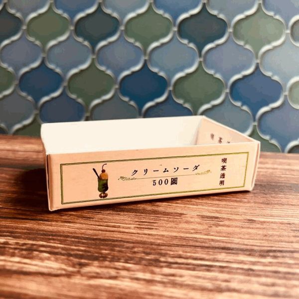 きのこ社 喫茶透明 奶油蘇打 紙製夾子組 木日社,日本文具,日本選物,喫茶透明,きのこ社,Kinokosya,紙製夾子,紙夾,文具夾,日本製文具,復古文具,昭和風文具,奶油蘇打,クリームソーダ,文具雜貨,環保文具,設計文具,日本創作品牌,手帳配件,文具控必收,木日社選物