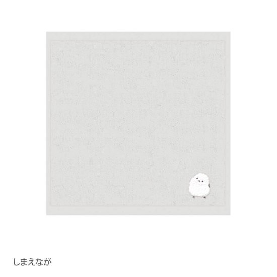 Q-lia 小動物刺繡方巾 毛巾手帕 Qlia, 小動物, 動物刺繡, 貓咪毛巾, 兔子手帕, 比熊小物, 長尾山雀, 可愛毛巾, 吸水手巾, 日本設計, 隨身手帕, 療癒小物