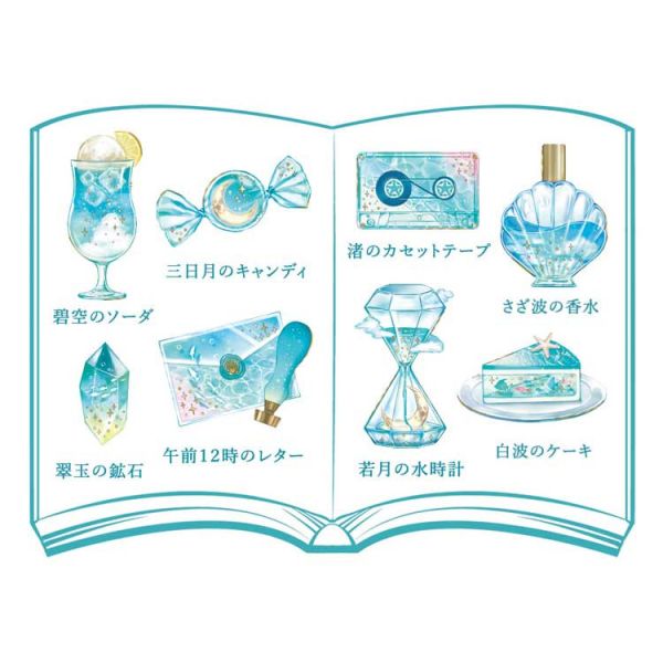 日本 Q-Lia 幻想圖鑑 透明描圖貼紙 日本貼紙, QLIA貼紙, 幻想圖鑑貼紙, 半透明貼紙, 手帳貼紙, 夢幻貼紙, 星空貼紙, 文具控必備, 日系雜貨, 夢幻文具, 日系貼紙, 玻璃感貼紙, 手帳裝飾, 日系生活選物, 木日社選物, 夢幻甜點貼紙, 飲料貼紙, 日本進口貼紙