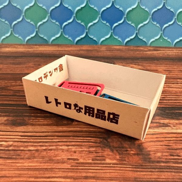 きのこ社 理科室燒杯 紙製夾子組 木日社,日本文具,日本選物,きのこ社,Kinokosya,クロデンワ舎,理科室文具,ビーカー,燒杯造型,紙製夾子,日本製文具,環保文具,復古文具,昭和風文具,文具雜貨,設計文具,創意文具,懷舊風,木日社選物,理科風小物