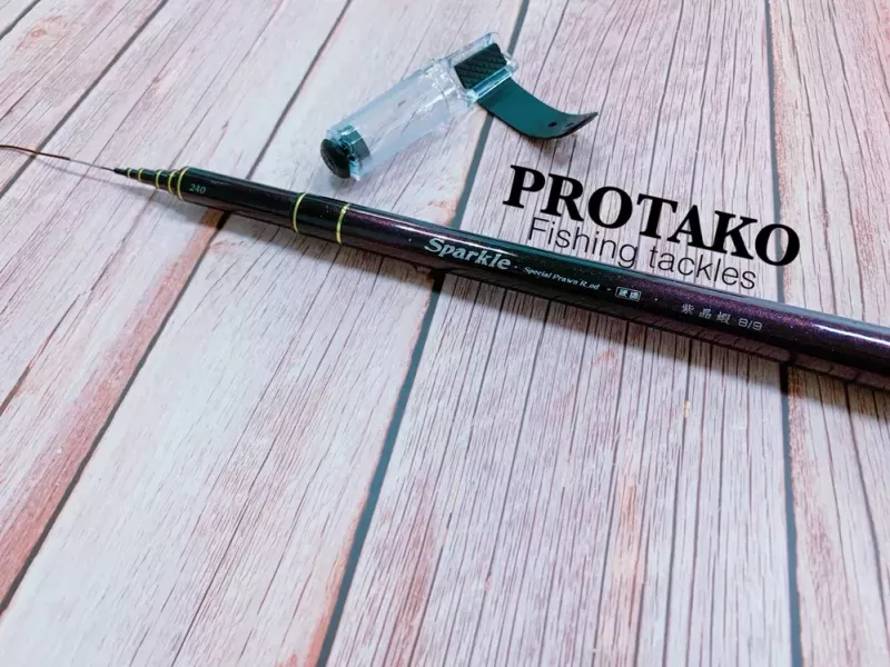 最後一把上興紫晶蝦678 釣蝦竿 