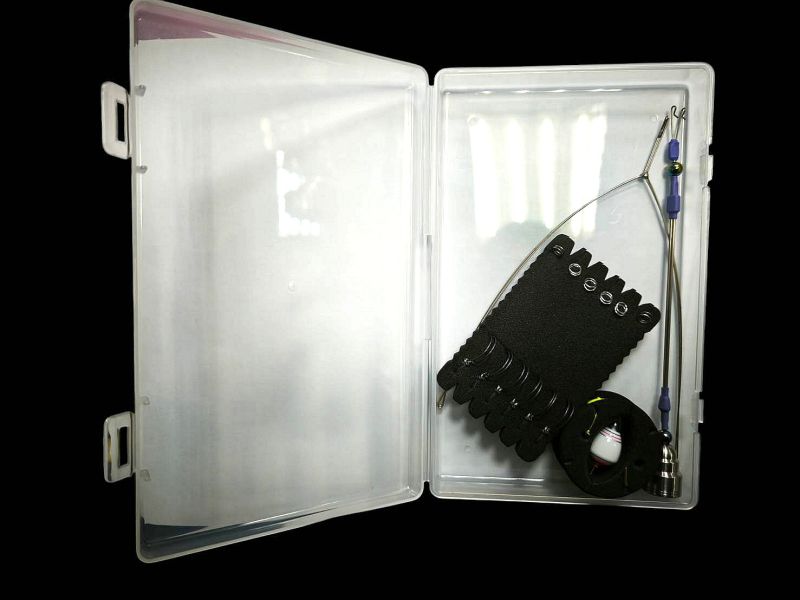 猛哥釣具 超值釣蝦天秤套組 包含母線組天平水深棒鉤子盒子 已配重直接可釣新手包天平套裝已綁好線組 