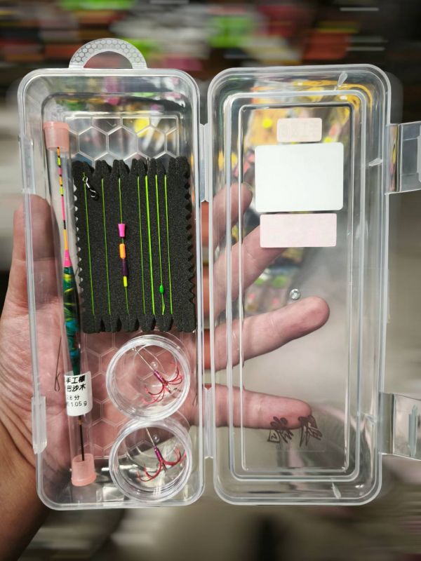 猛哥釣具 超值鬪魂草蝦皇斑節/草蝦天秤雙鉤線組 已綁好5尺雞腸座pe母線精緻手工草蝦標頂級草蝦皇手工草蝦鉤 