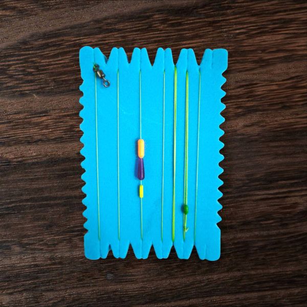 猛哥釣具 鬪魂草蝦皇斑節/草蝦天秤雙鉤線組(蘆葦標款/孔雀羽標款) 釣草蝦白蝦已綁好線組孔雀羽草蝦標草蝦鉤 